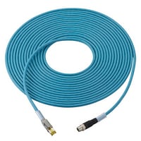 OP-88665 - Cable Ethernet (M12 con codificación X de 8 pines) compatible con NFPA79 5 m