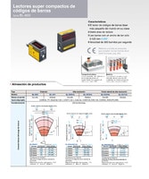 Serie BL-600 Lector de códigos de barras láser ultra compacto Catálogo