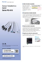 Serie PS-N Sensor fotoeléctrico digital Catálogo