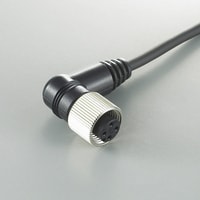 OP-75722 - Cable conector M12 en forma de L de 2 m de PVC
