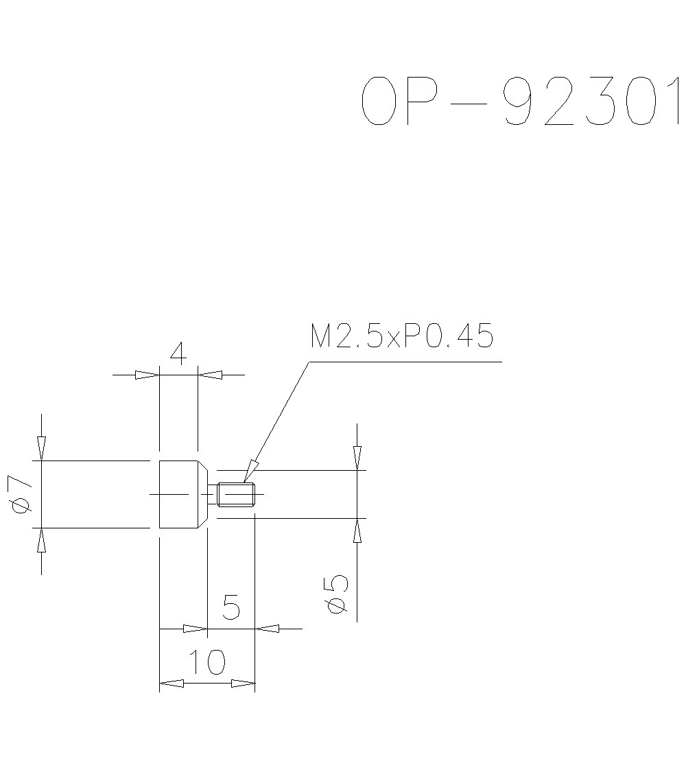 OP-92301 Dimension