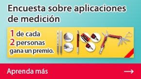 Encuesta sobre aplicaciones de medición | Aprenda más