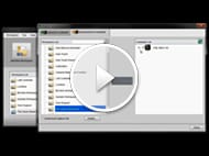 Software Simulador CV-X: Carga y descarga de archivos