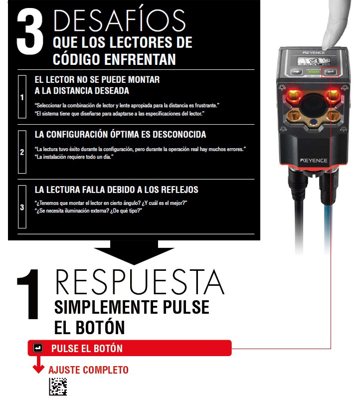 Serie SR-1000 Lector de códigos con enfoque automático Catalogo (Español)
