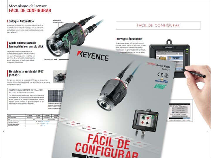 Serie IV Sensor Visión Catalogo (Español)