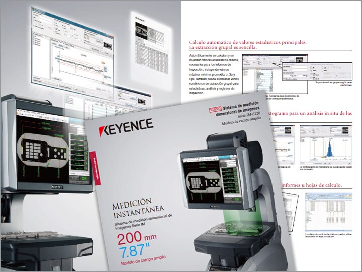 Serie IM Sistema de medición dimensional de imagen Tipo de campo de visión amplio Catalogo (Español)