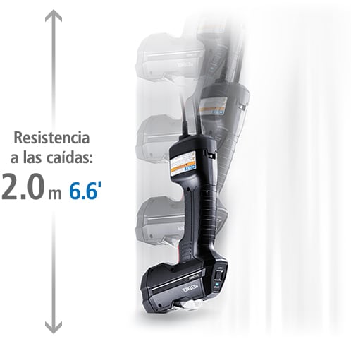 Resistencia a las caídas: 2.0 m 6.6′