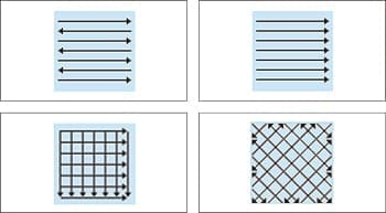 6 tipos de patrones base