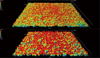 Un método de medición instantánea y precisa de la textura superficial