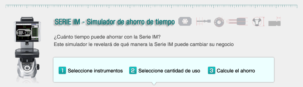 SERIE IM - Simulador de ahorro de tiempo