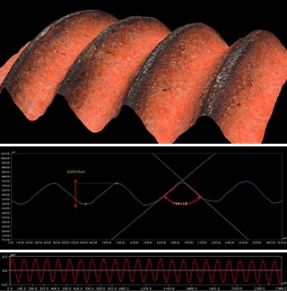 Evaluación de evidencia cuantificada con medición 2D y 3D de alta precisión y análisis automático