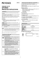 OP-88020 Manual de la instrucción