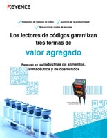 Los lectores de códigos garantizan tres formas de valor agregado [Para uso en las industrias de alimentos, farmacéutica y de cosméticos]