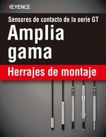 Sensores de contacto de la serie GT Amplia gama [Herrajes de mon]