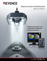 Serie CV-X/XG-X Sistema de visión multidimensional Catálogo