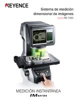 Serie IM-7000 Sistema de medición dimensional de imágenes Catálogo