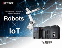 Serie KV: El PLC estándar de próxima generación Robots x IoT
