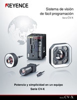 Serie CV-X Sistema de vision de alta velocidad y alta capacidad Catálogo