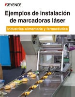 Ejemplos de instalación de marcadoras láser Industrias alimentaria y farmacéutica