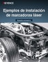 Ejemplos de instalación de marcadoras láser [Industria automotriz]