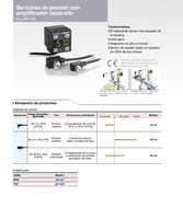 Serie AP-40 Sensor de presión de tipo amplificador separado Catálogo