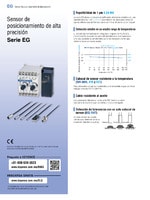 Serie EG Sensor de posicionamiento de alta precisión Catálogo
