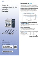 Serie EG Sensor de posicionamiento de alta precisión Catálogo