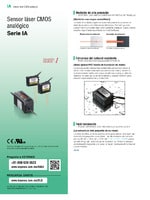 Serie IA Sensor láser analógico CMOS Catálogo