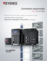 Serie KV-8000 Controlador programable Catálogo