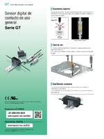 Serie GT Sensor digital de contacto de uso general Catálogo