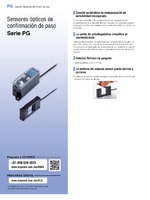 Serie PG Sensores ópticos de confirmación de paso Catálogo