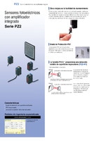 Serie PZ2 Sensores fotoeléctricos con amplificador integrado Catálogo