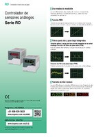 Serie RD Controlador de sensor analógico Catálogo