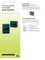 Serie Visual KV PLCs con pantalla incorporada Catálogo