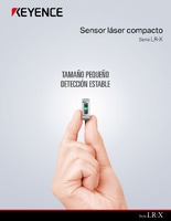 Serie LR-X Sensor láser compacto Catálogo