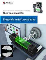 Serie TM-X5000 Guía de aplicación Piezas de metal procesadas