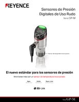 Serie GP-M Sensores digitales de presión de uso rudo Catálogo