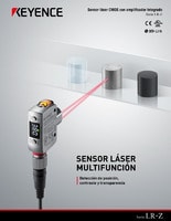 Serie LR-Z Sensor láser CMOS con amplificador integrado Catálogo