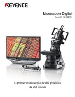 Serie VHX-7000 Microscopio Digital Catálogo