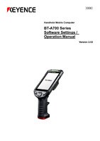 BT-A700 Series Software Settings / Operation Manual