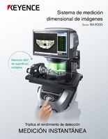 Serie IM-8000 Sistema de medición dimensional de imágenes Catálogo