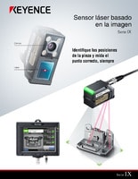 Serie IX Sensor láser basado en la imagen Catálogo