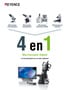 ¡4 microscopios en un solo sistema! 4 en1 Microscopio digital