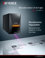 Serie MD-U Marcadora láser UV de 3 ejes Catálogo