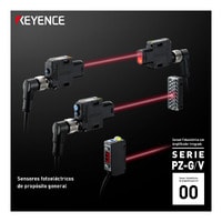 Serie PZ-G/V Sensor Fotoeléctrico con Amplificador Integrado Catálogo