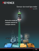 Serie FR Sensor de nivel tipo radar Catálogo