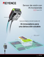 Serie IV4 Sensor de visión con IA incorporada Catálogo