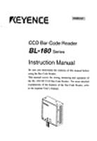 BL-180 Manual de la instrucción (Inglés)