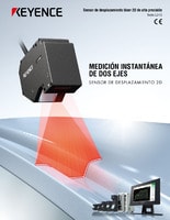 Serie LJ-G5000 Sensor de desplazamiento láser 2D de alta precisión Catálogo
