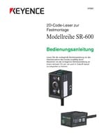 Serie SR-600 Manual del usuario (Alemán)